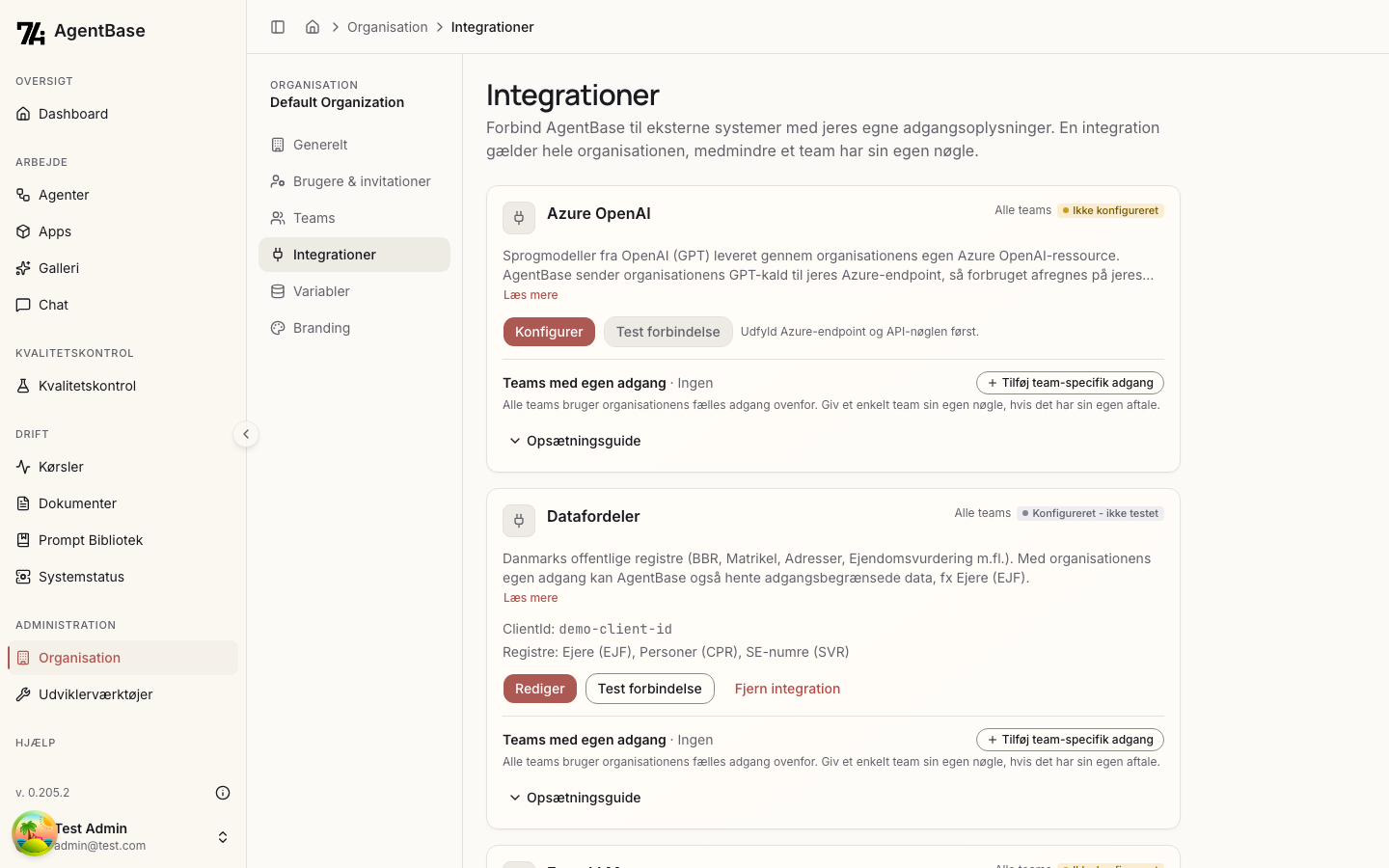 Integrationer