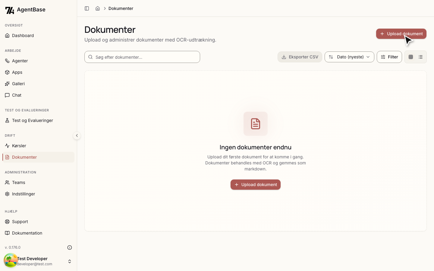 Dokumenter liste