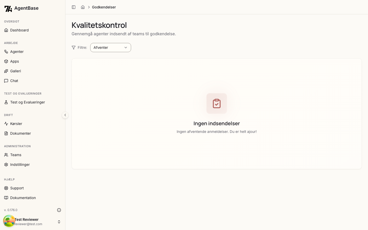 Anmeldelser liste